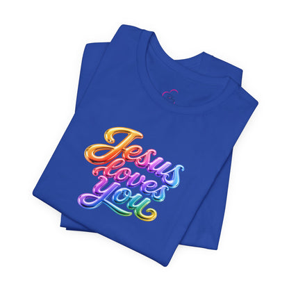 Jesus loves you T-shirt