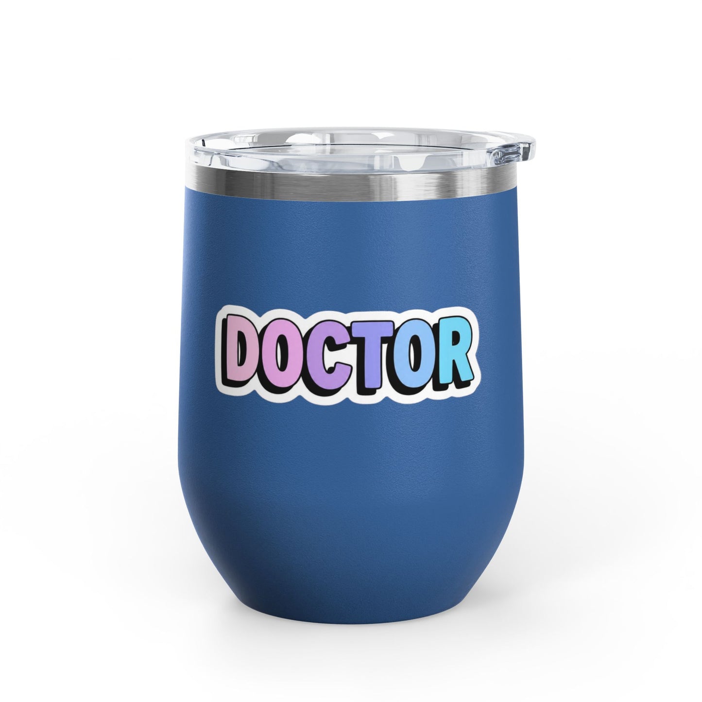 DOCTOR faux sticker Tumbler