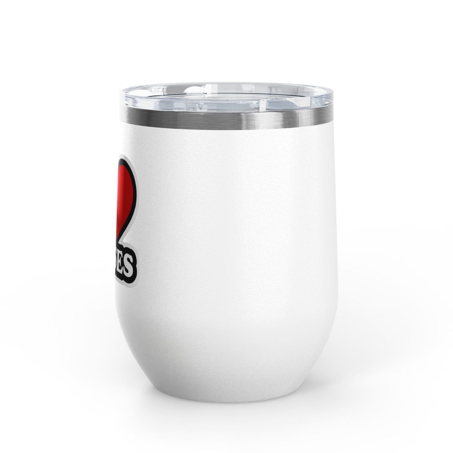 I love nurses faux sticker Tumbler