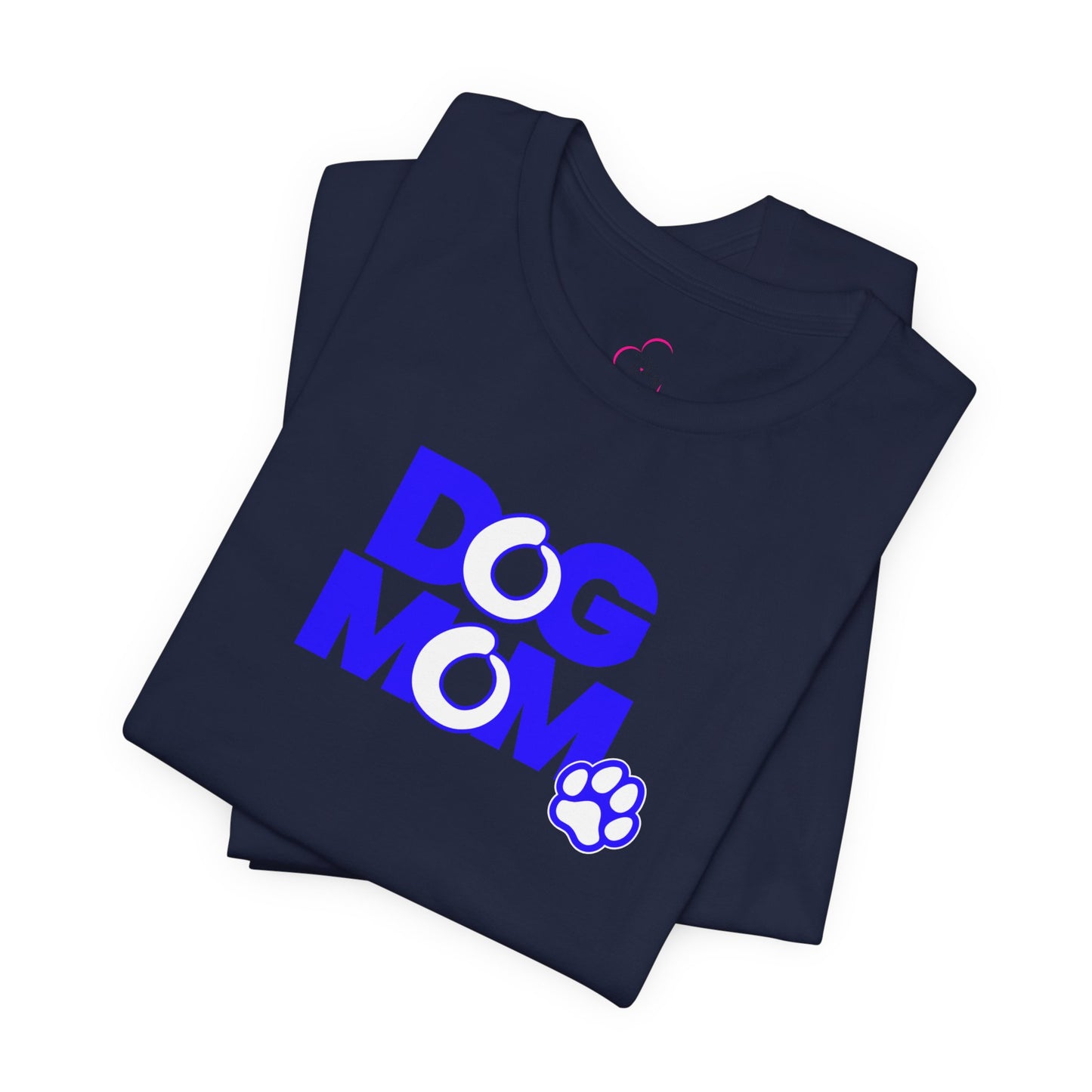 Dog mom blue T-shirt