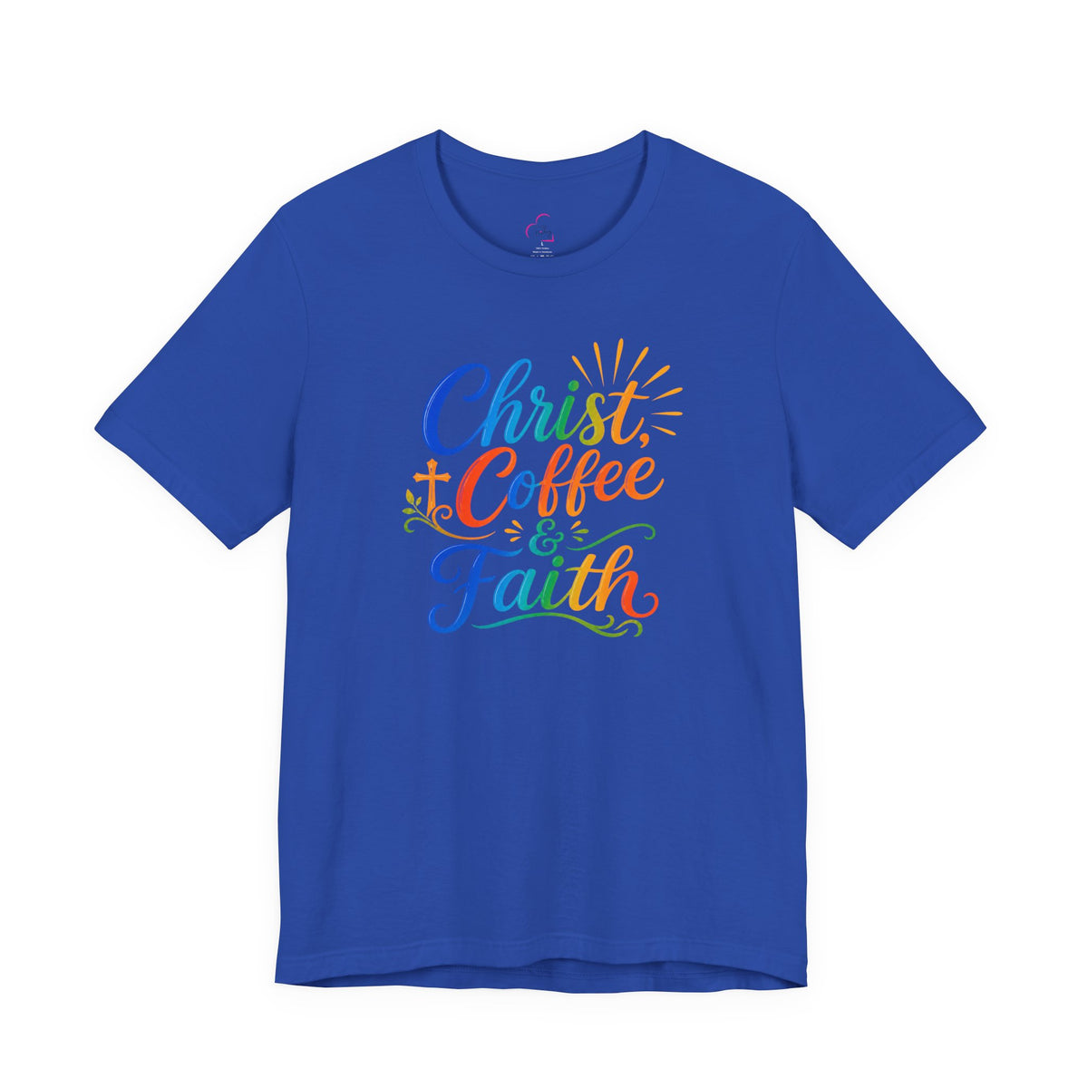 Christ, coffee and faith T-shirt