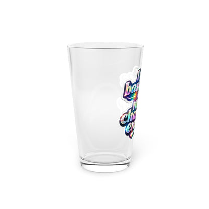 I turn basic sets into main character energy Beer Glass