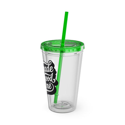 Self-made looks good on me Insulated Cup