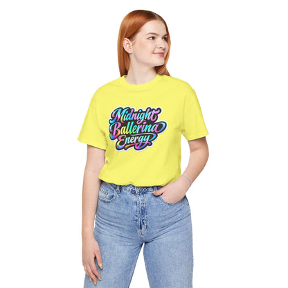 Midnight ballerina energy T-shirt