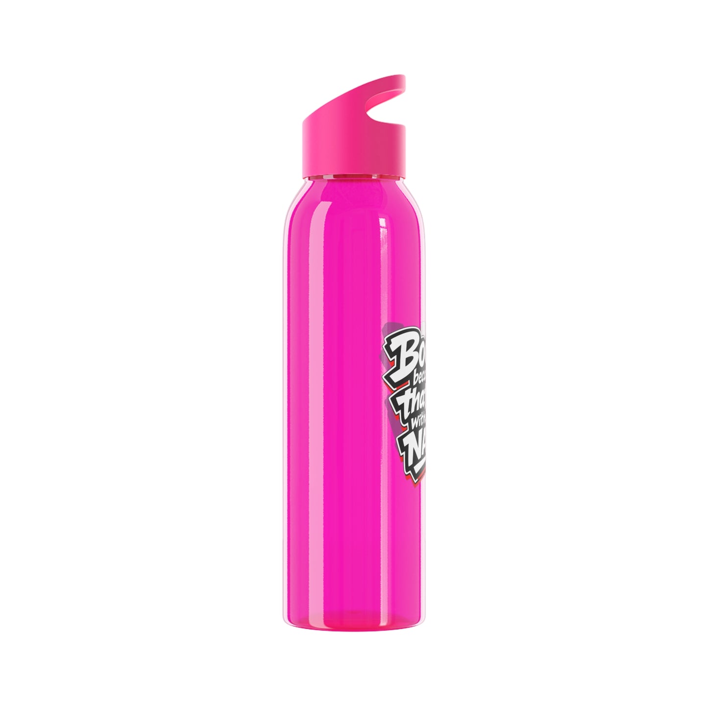 Booked because I'm that girl with the nails Water Bottle