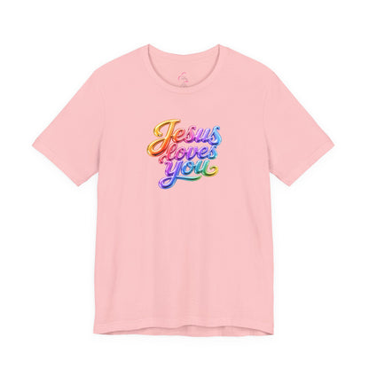 Jesus loves you T-shirt