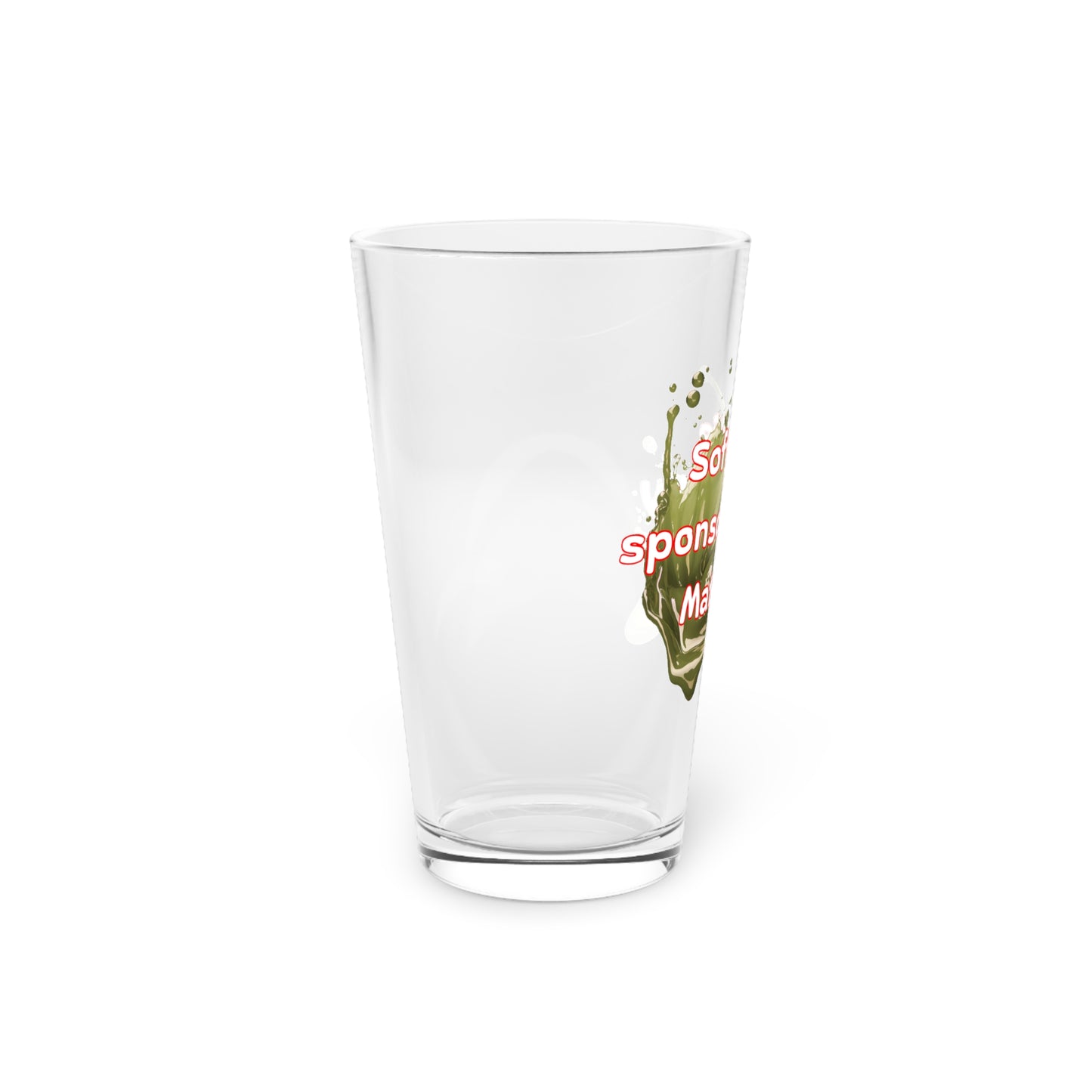 Soft life sponsored by Matcha Beer Glass
