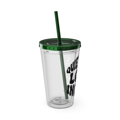 Quiet moves. Loud income Insulated Cup