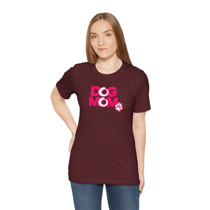 Dog mom pink T-shirt