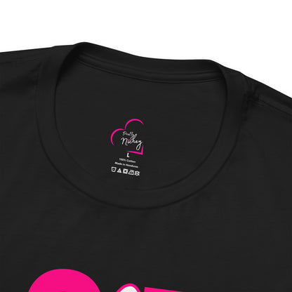 Cat mom pink T-shirt