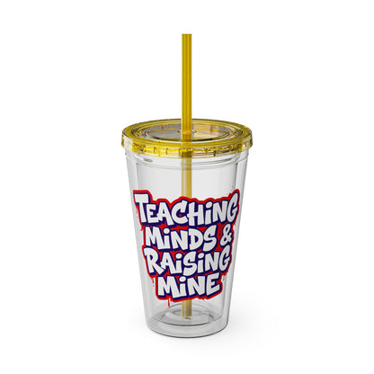 Teaching minds & raising mine Clear Insulated Cup