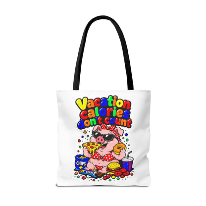 Vacation calories don't count Tote Bag