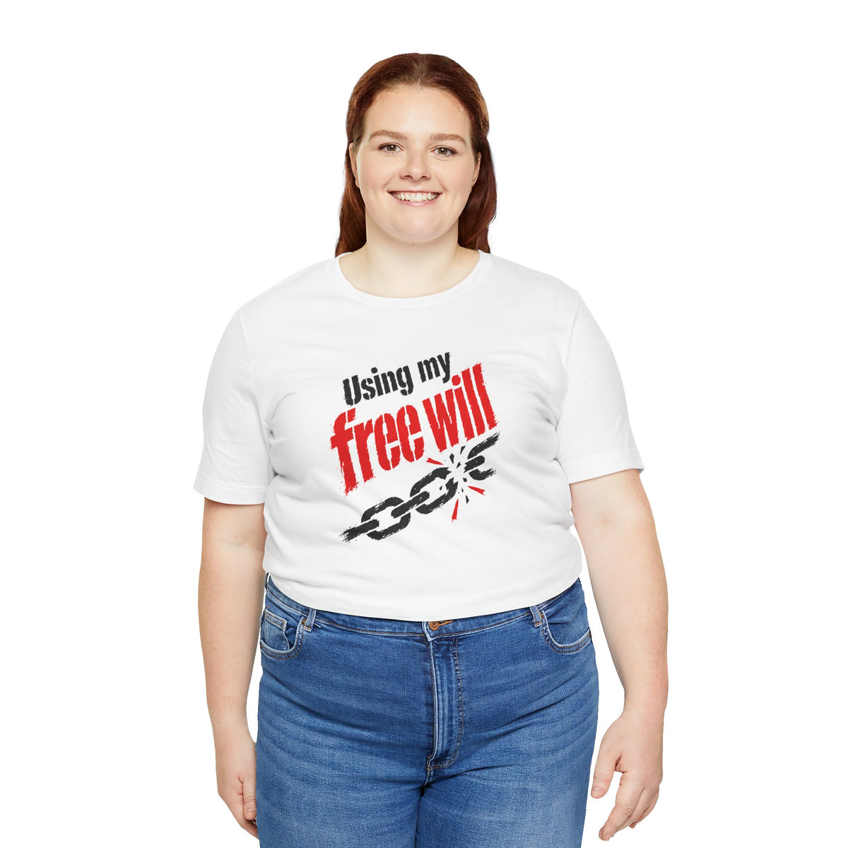 Using my free will T-shirt