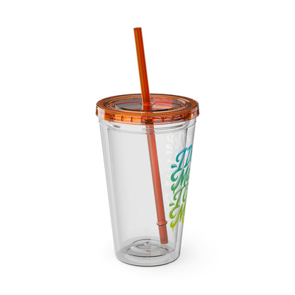 I don't do make up I create magic Insulated Cup