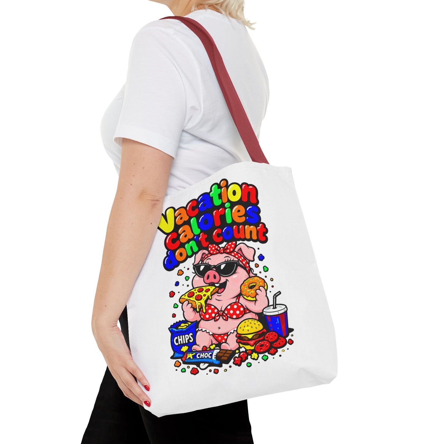 Vacation calories don't count Tote Bag