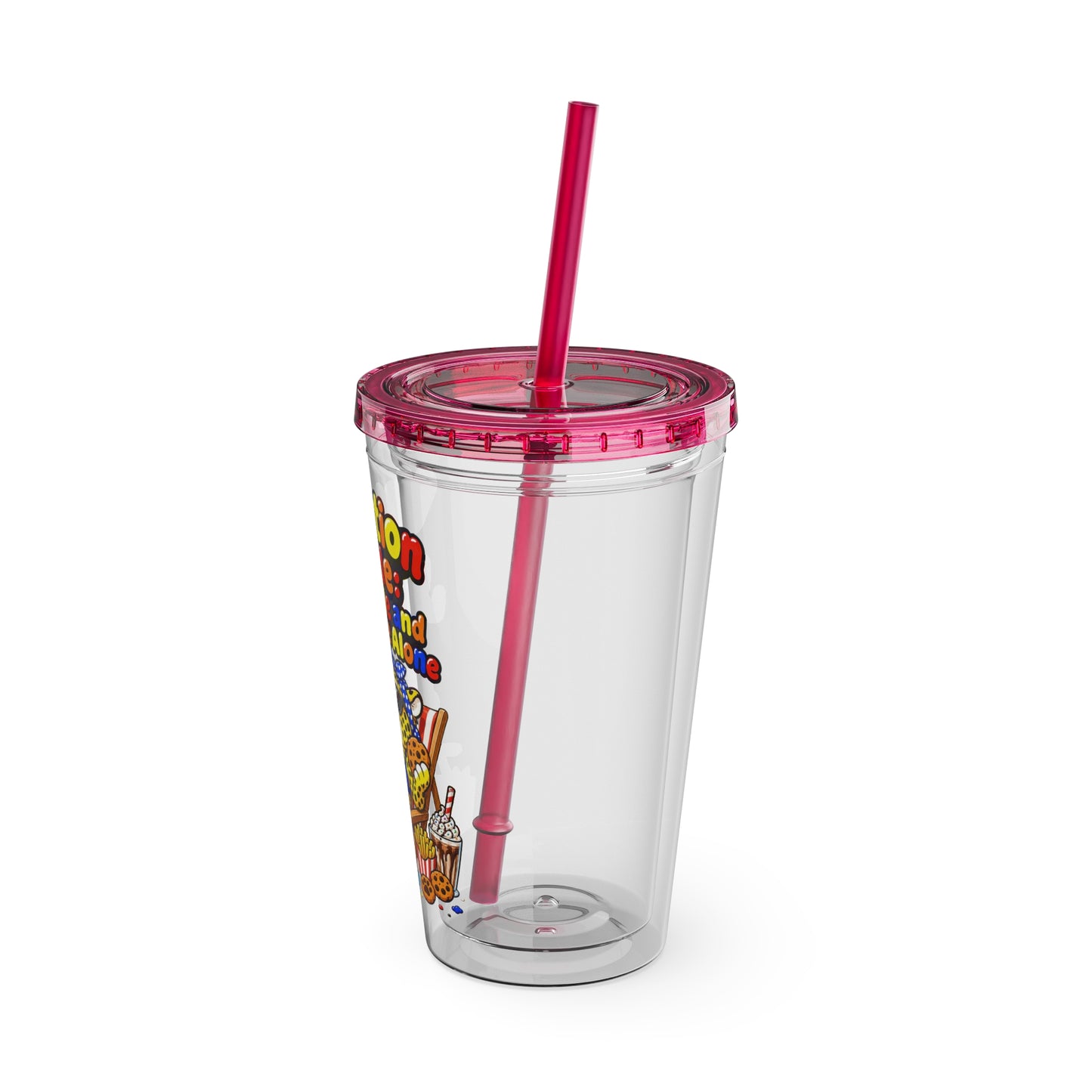 Vacation mode feed me and leave me alone Clear Insulated Cup