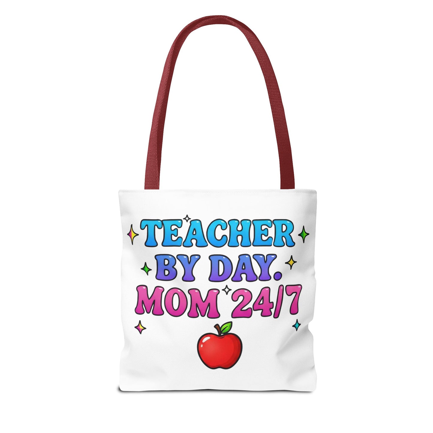 Teacher by day mom 24/7 Tote Bag