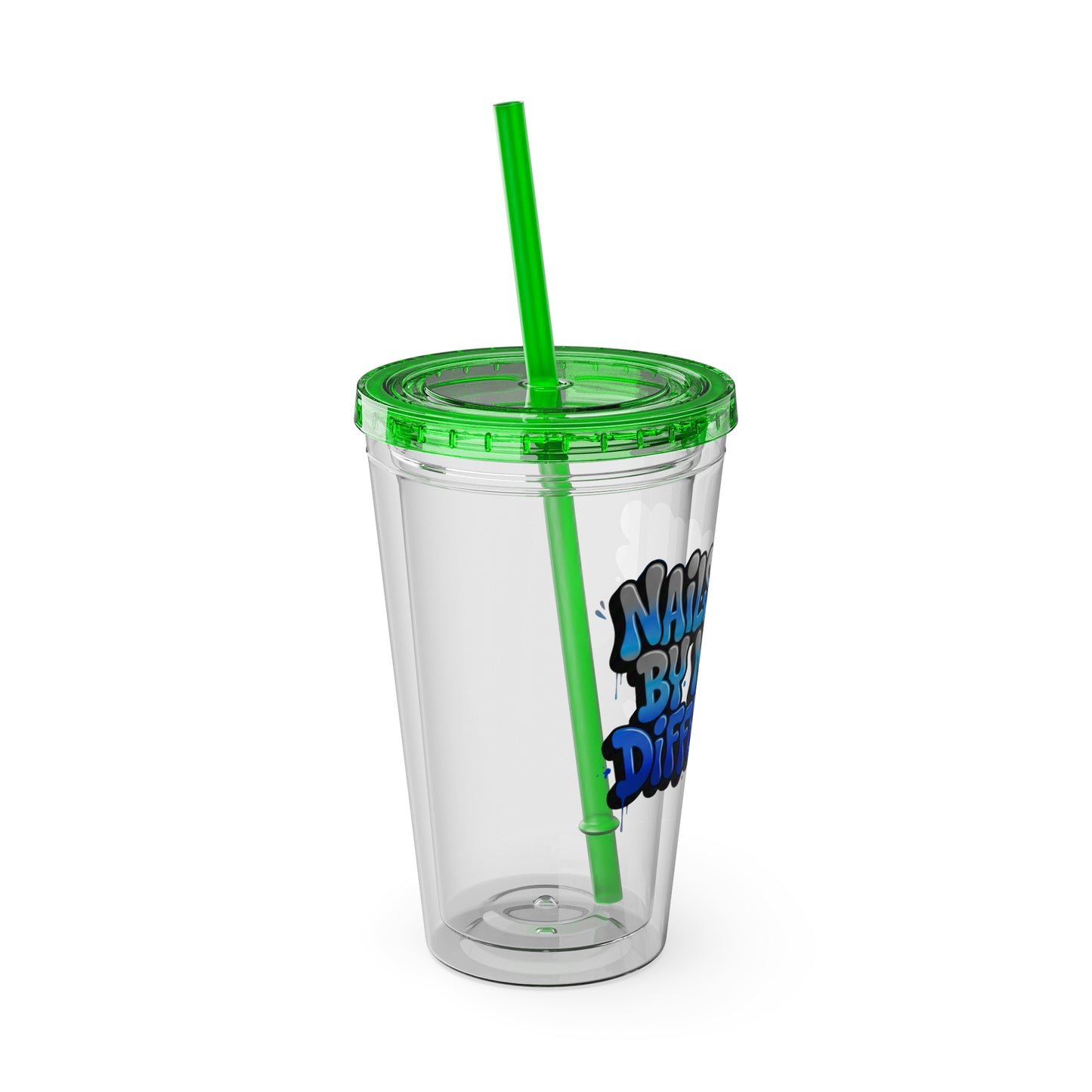 Nails done by me hit different Clear Insulated Cup