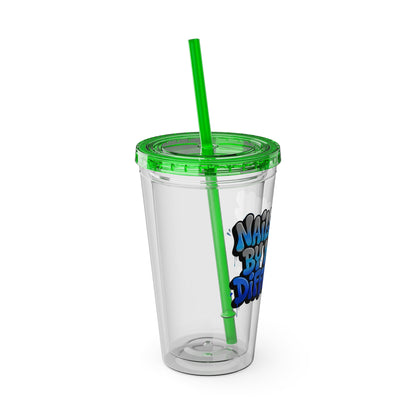 Nails done by me hit different Clear Insulated Cup