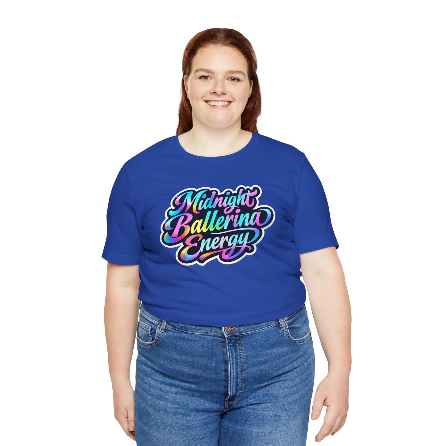 Midnight ballerina energy T-shirt