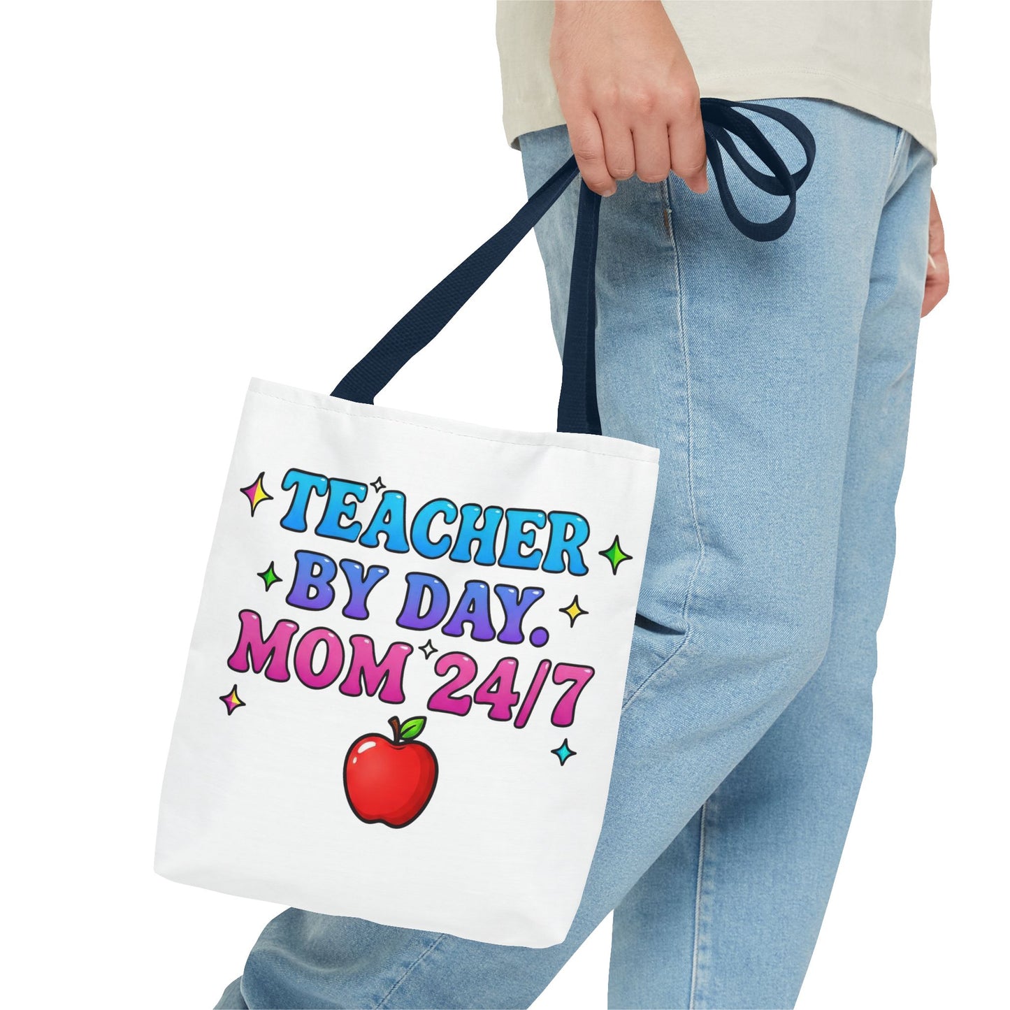 Teacher by day mom 24/7 Tote Bag