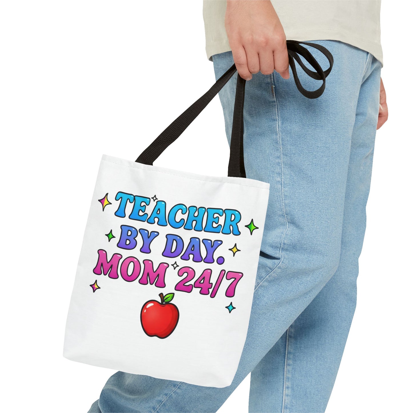 Teacher by day mom 24/7 Tote Bag