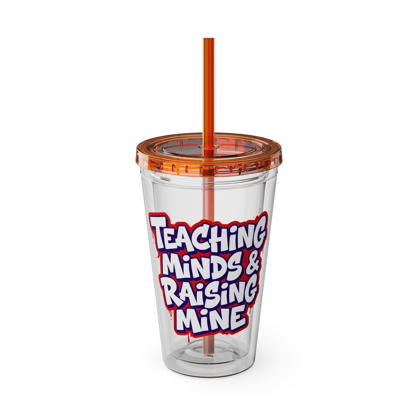 Teaching minds & raising mine Clear Insulated Cup
