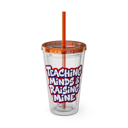 Teaching minds & raising mine Clear Insulated Cup