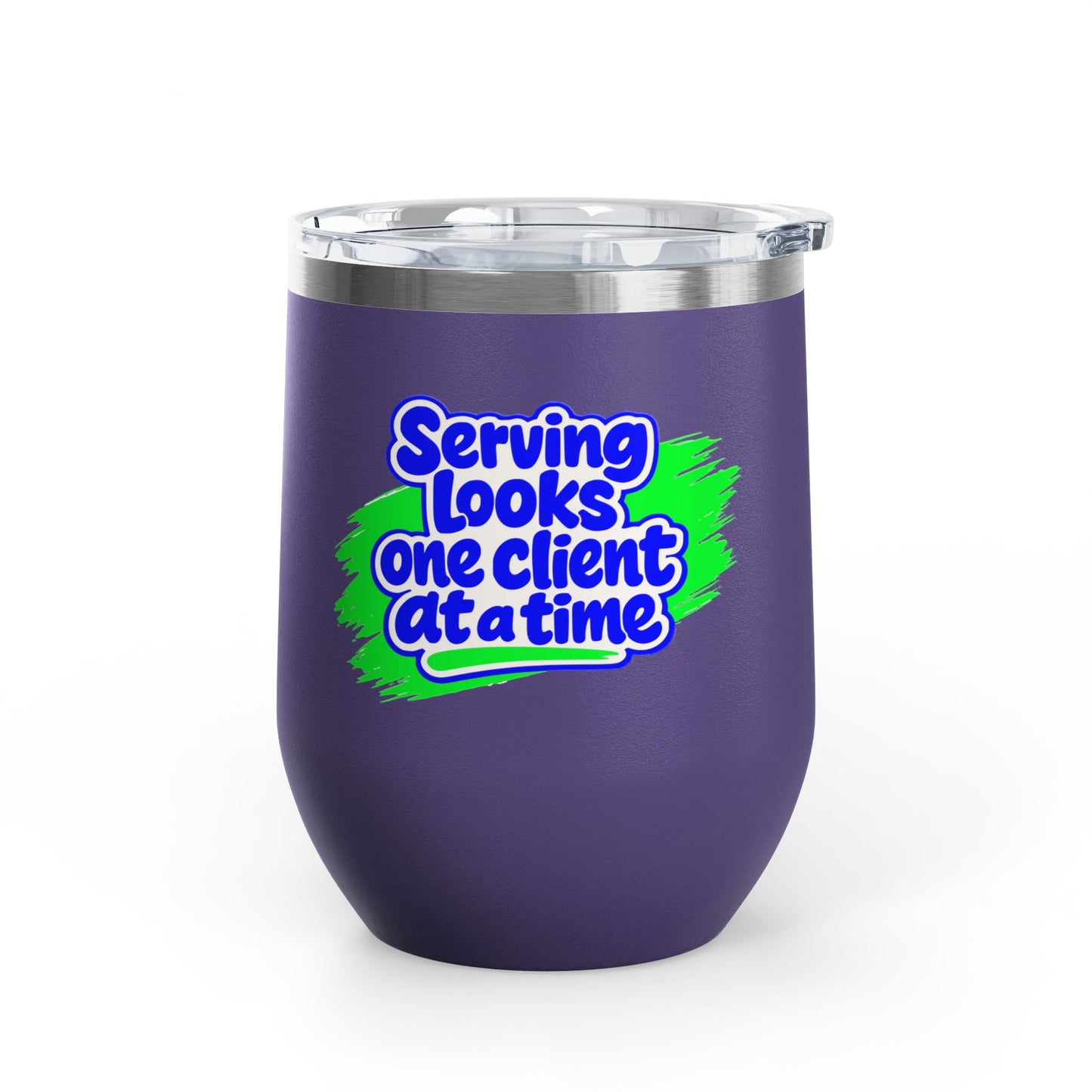 Serving looks one client at a time Tumbler
