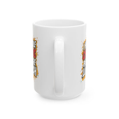 I handle chaos before lunch Mug