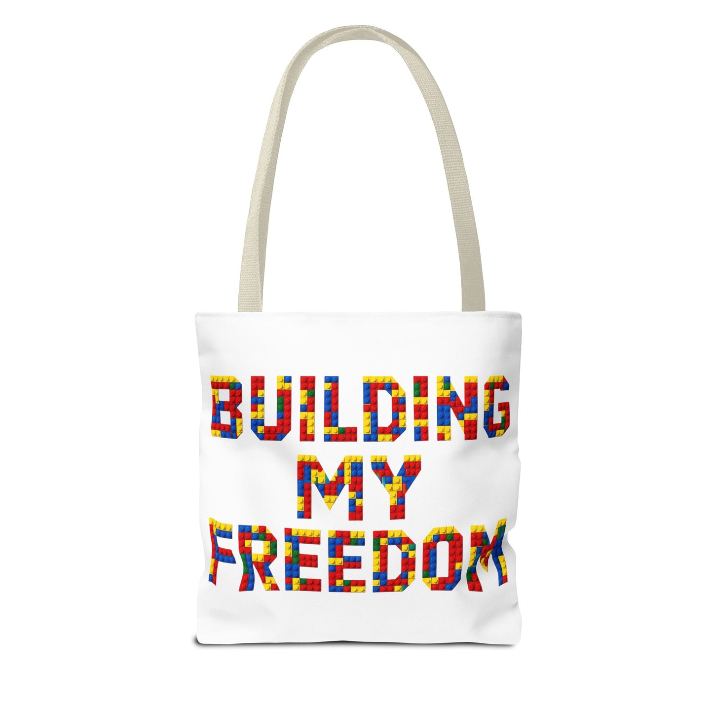 Building my freedom Tote Bag