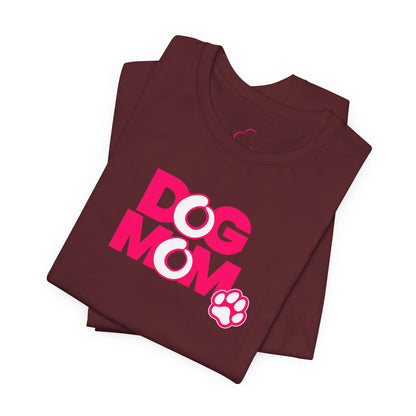 Dog mom pink T-shirt