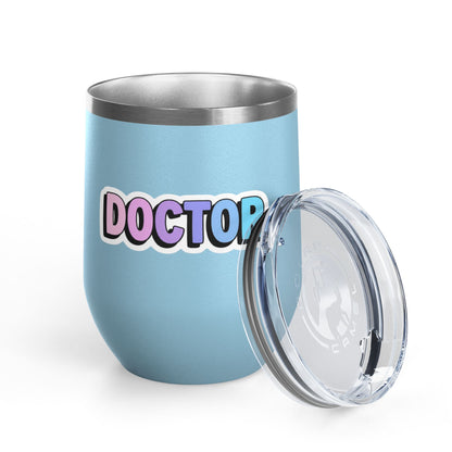 DOCTOR faux sticker Tumbler