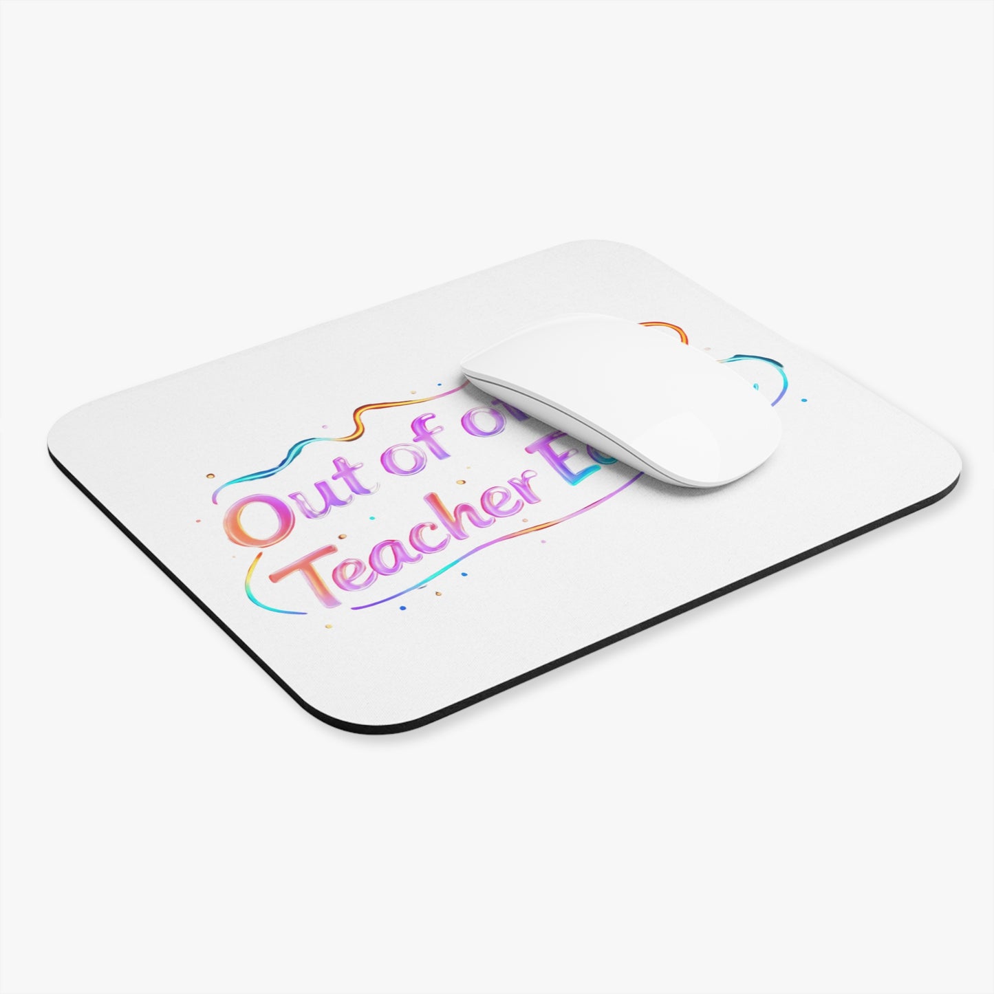 Out of office teacher edition Mouse Pad