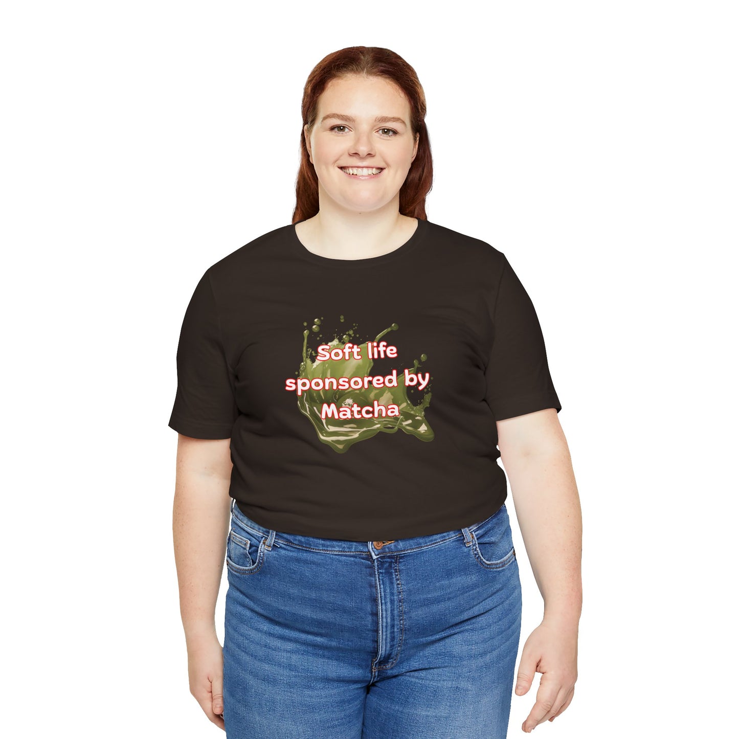 Soft life sponsored by Matcha T-shirt