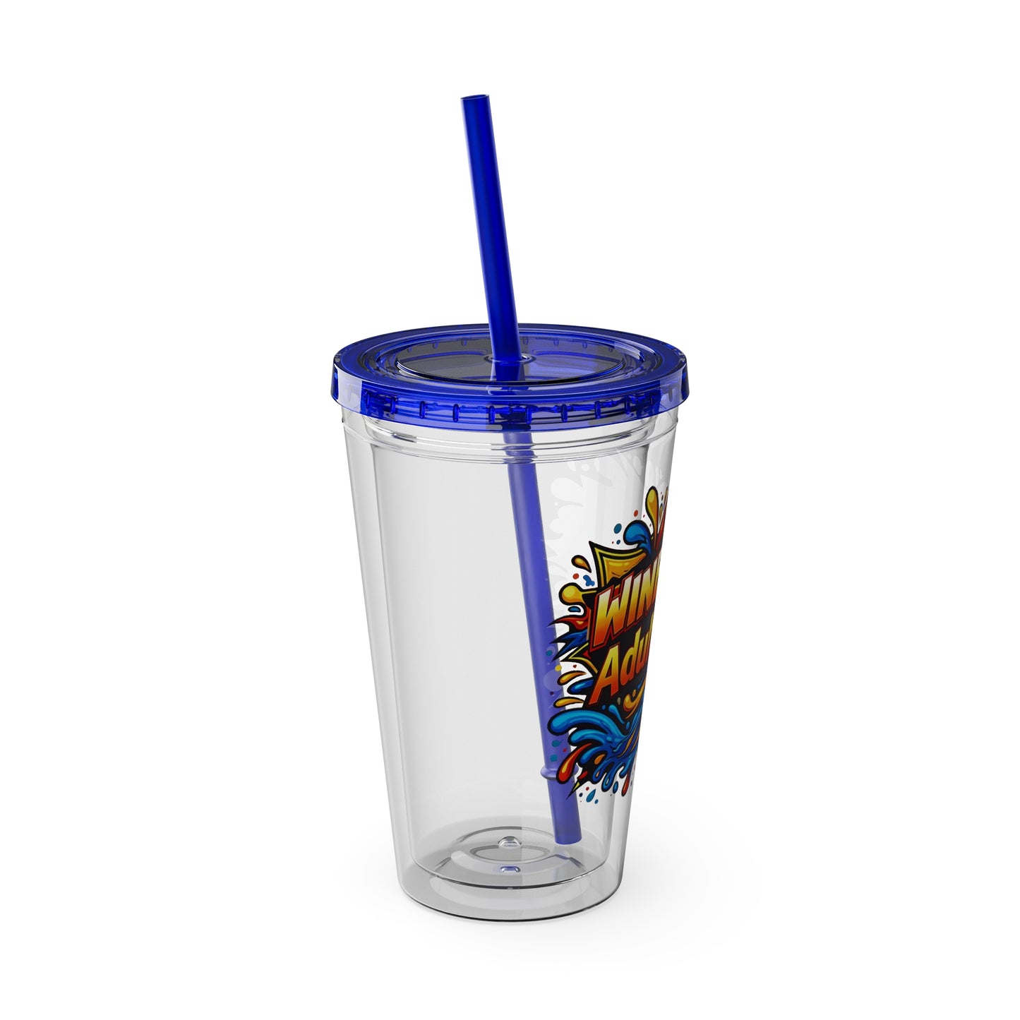 WINE NOW Adult later Clear Insulated Cup