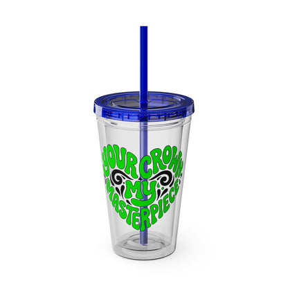 Your crown my masterpiece Clear Insulated Cup