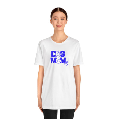 Dog mom blue T-shirt