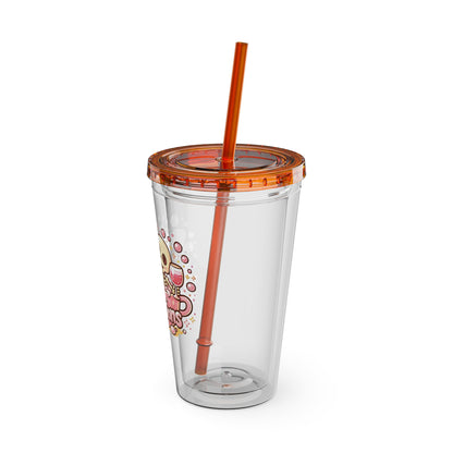 Pour decisions Clear Insulated Cup
