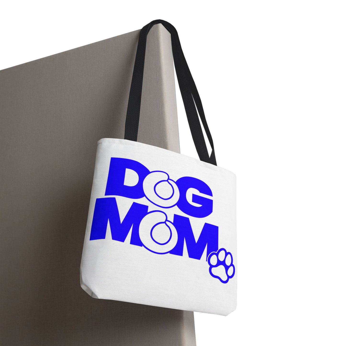 Dog mom blue Tote Bag