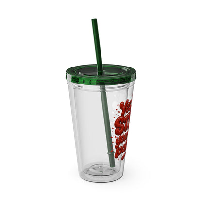 Yes, I'm the STYLIST your stylist looks up to Clear Insulated Cup