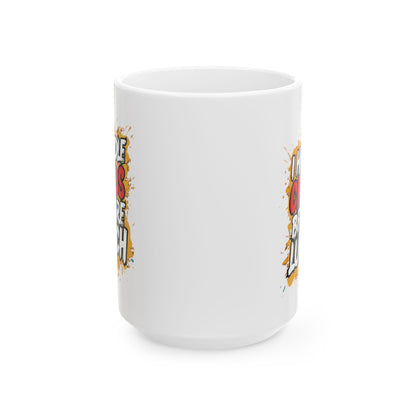 I handle chaos before lunch Mug