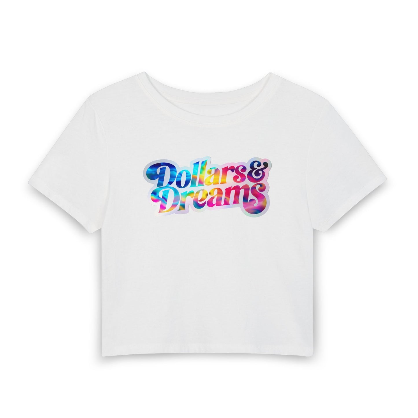 Dollars & Dreams Crop Tee