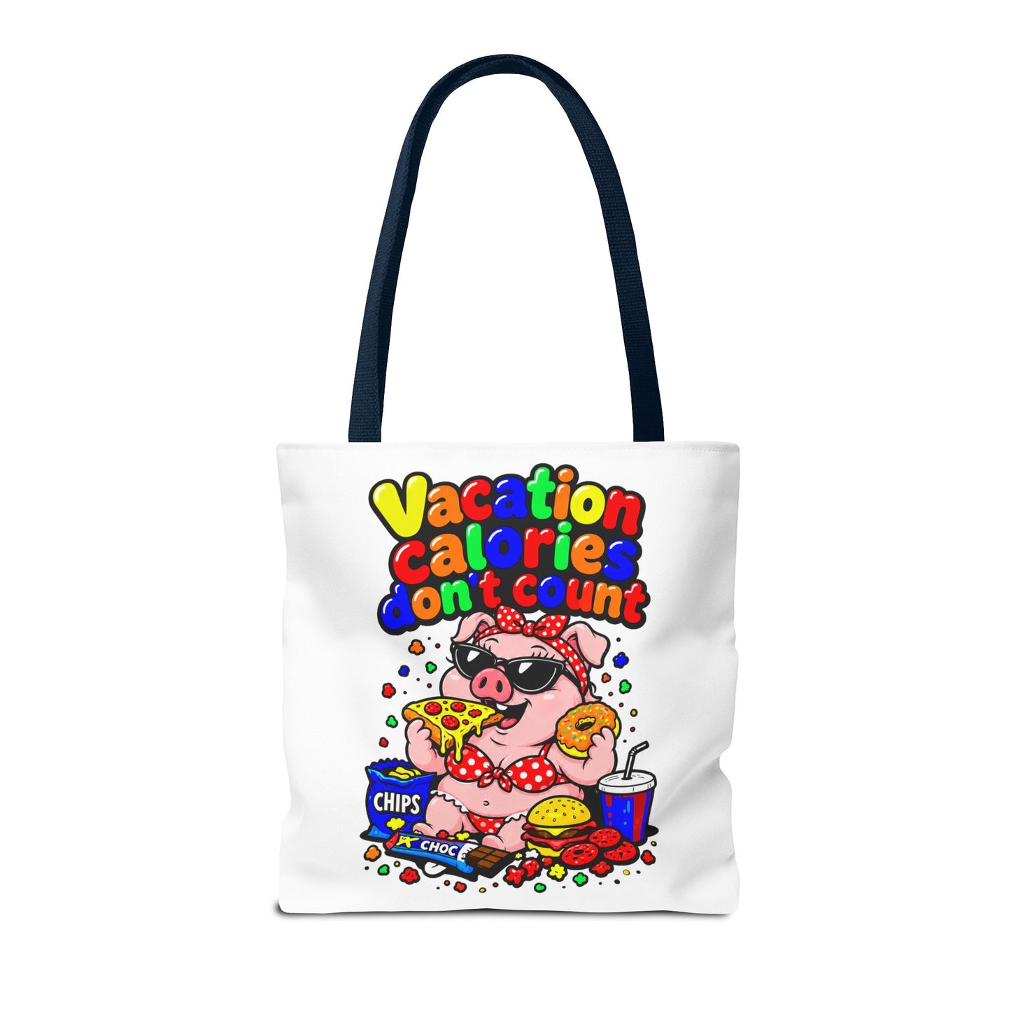 Vacation calories don't count Tote Bag