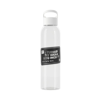I turned my ideas into income Water Bottle