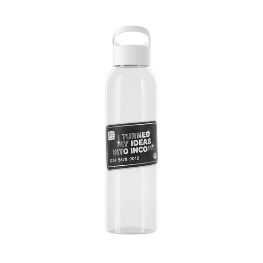 I turned my ideas into income Water Bottle