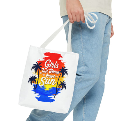 Girls just wanna have sun Tote Bag