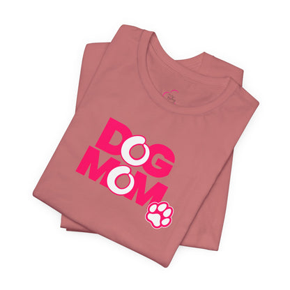 Dog mom pink T-shirt