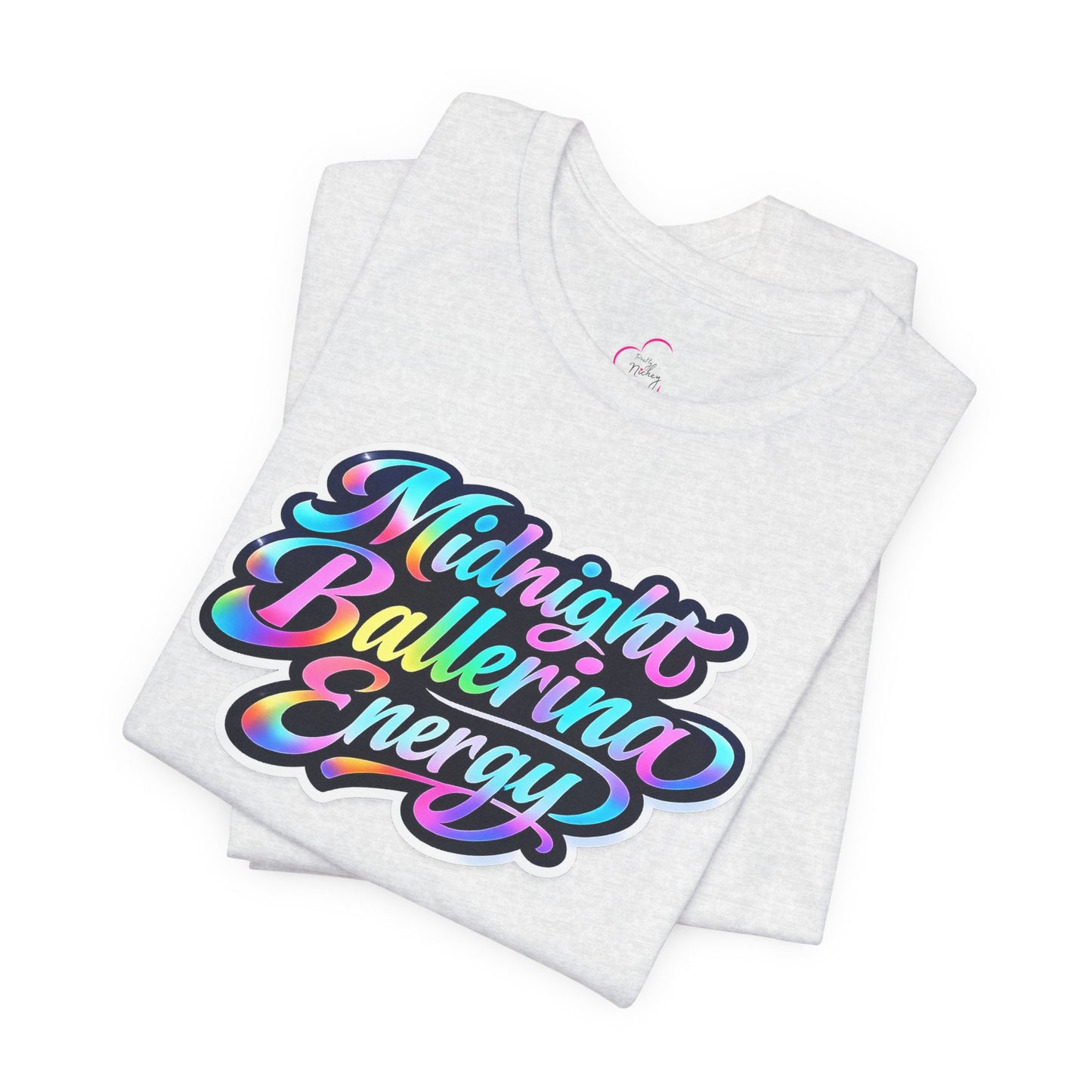 Midnight ballerina energy T-shirt