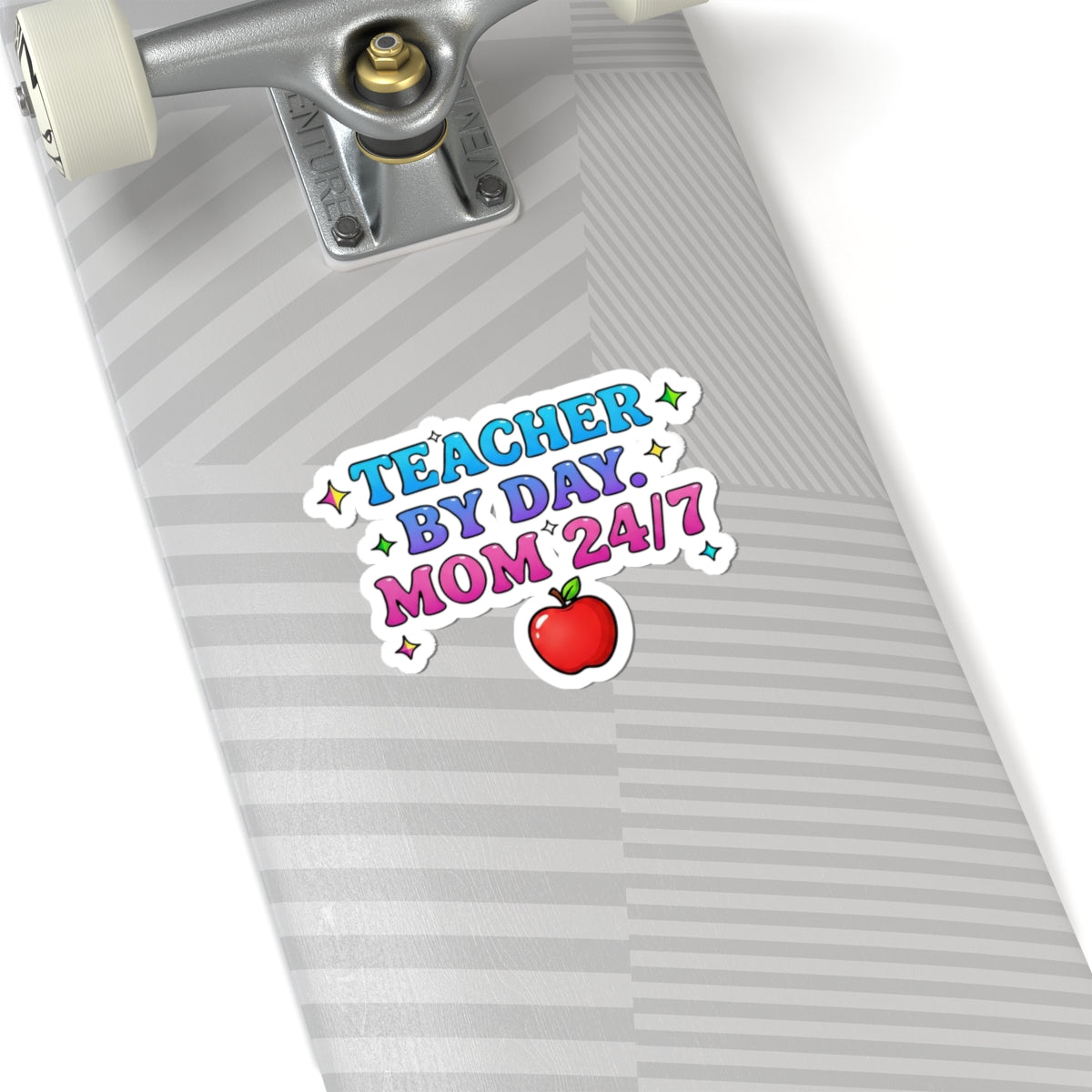 Teacher by day mom 24/7 Sticker